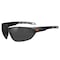 Ergodyne Anti-Fog Smoke Lens Matte Black Frameless Safety Glasses VALI-AF - alternate 1